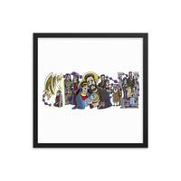 Beautifully Framed Matte Print - Joyful Mysteries of the Rosary