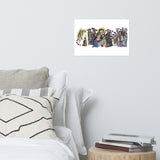 Wrap around Joyful Mysteries Print