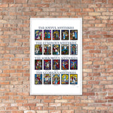 Mysteries of the Rosary Framed Print (Multiple Sizes)