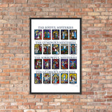 Mysteries of the Rosary Framed Print (Multiple Sizes)