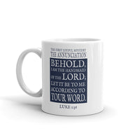 Mug - The Annunciation (Single Mug from the Joyful Mysteries Collection)