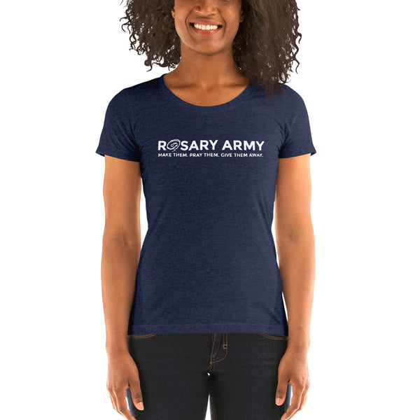 Official Rosary Army Ladies' short sleeve t-shirt