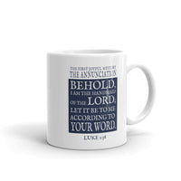 Mug - The Annunciation (Single Mug from the Joyful Mysteries Collection)